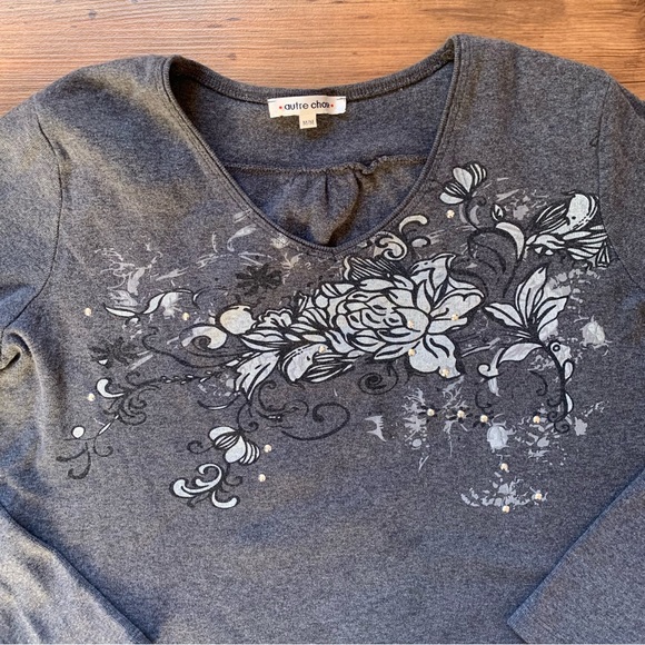 Autre Chose Rhinestone Top - Picture 9 of 11